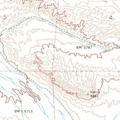 United States Geological Survey Wine Cup Ranch SE, NV (1968, 24000-Scale) digital map