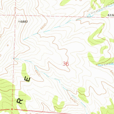 United States Geological Survey Wine Cup Ranch SW, NV (1968, 24000-Scale) digital map