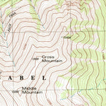 United States Geological Survey Winfield, CO (1982, 24000-Scale) digital map