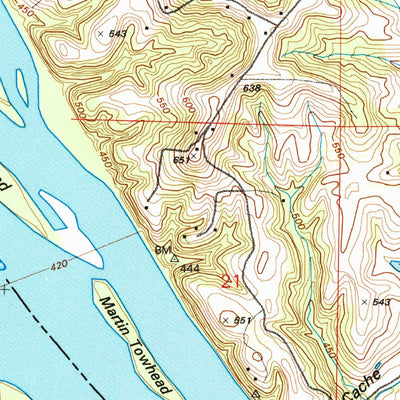 United States Geological Survey Winfield, MO-IL (1993, 24000-Scale) digital map