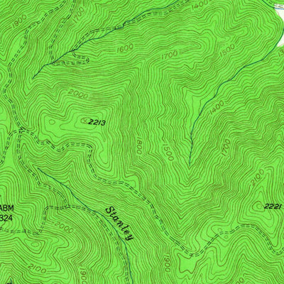 United States Geological Survey Winfield, TN-KY (1953, 24000-Scale) digital map