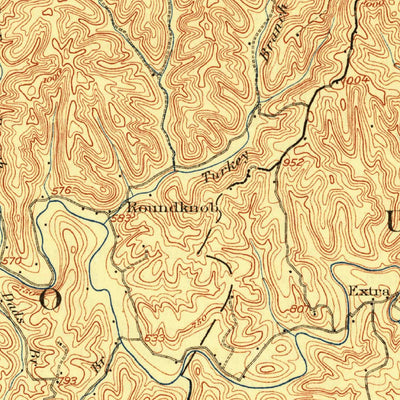 United States Geological Survey Winfield, WV (1908, 62500-Scale) digital map