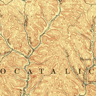 United States Geological Survey Winfield, WV (1908, 62500-Scale) digital map