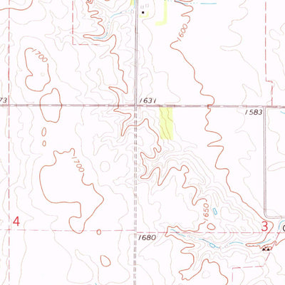 United States Geological Survey Winfred, SD (1971, 24000-Scale) digital map