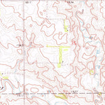 United States Geological Survey Winfred SE, SD (1971, 24000-Scale) digital map