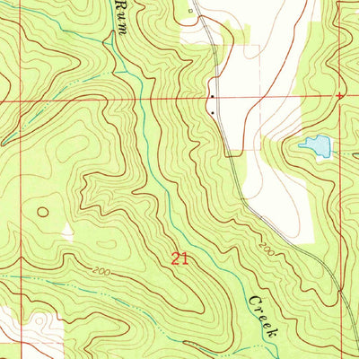 United States Geological Survey Wing, AL (1971, 24000-Scale) digital map