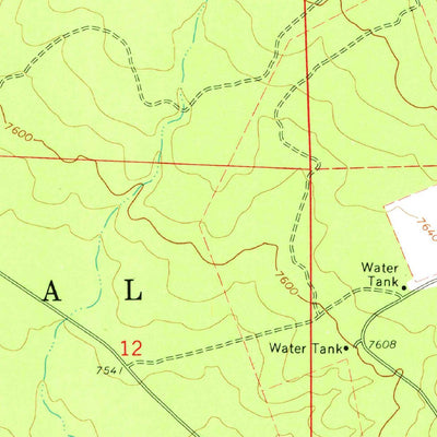 United States Geological Survey Wing Mountain, AZ (1966, 24000-Scale) digital map