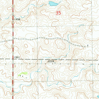 United States Geological Survey Wing SE, ND (1975, 24000-Scale) digital map