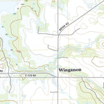 United States Geological Survey Winganon, OK (2022, 24000-Scale) digital map