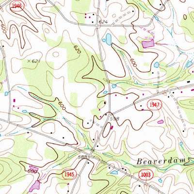 United States Geological Survey Wingate, NC (1970, 24000-Scale) digital map