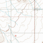 United States Geological Survey Wingate Wash West, CA (1985, 24000-Scale) digital map