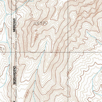 United States Geological Survey Wingate Wash West, CA (1985, 24000-Scale) digital map