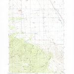 United States Geological Survey Wingville, OR (1993, 24000-Scale) digital map