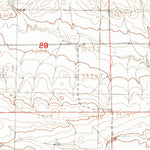 United States Geological Survey Winifred West, MT (1985, 24000-Scale) digital map