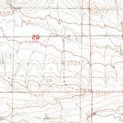 United States Geological Survey Winifred West, MT (1985, 24000-Scale) digital map