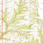United States Geological Survey Winifred West, MT (1985, 24000-Scale) digital map