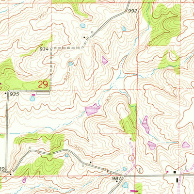 United States Geological Survey Winigan, MO (1963, 24000-Scale) digital map