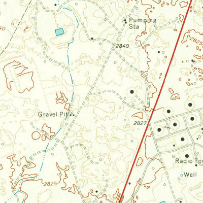 United States Geological Survey Wink North, TX (1970, 24000-Scale) digital map