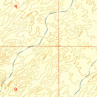 United States Geological Survey Winkelman, AZ (1950, 24000-Scale) digital map