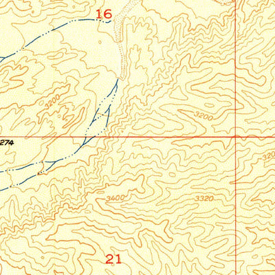 United States Geological Survey Winkelman, AZ (1950, 24000-Scale) digital map