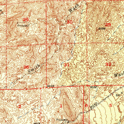 United States Geological Survey Winkelman, AZ (1951, 62500-Scale) digital map