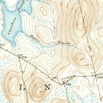 United States Geological Survey Winn, ME (1920, 62500-Scale) digital map