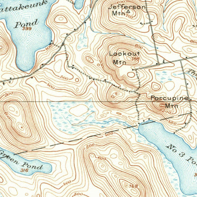United States Geological Survey Winn, ME (1920, 62500-Scale) digital map