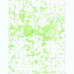 United States Geological Survey Winn, MI (1973, 24000-Scale) digital map