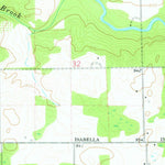 United States Geological Survey Winn, MI (1973, 24000-Scale) digital map