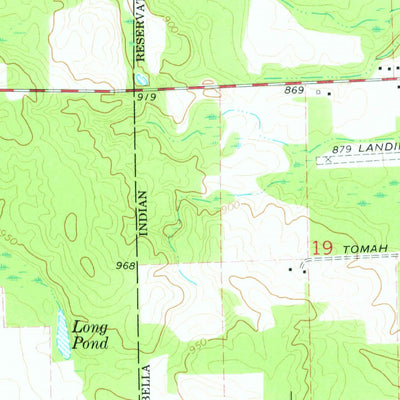 United States Geological Survey Winn, MI (1973, 24000-Scale) digital map