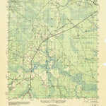 United States Geological Survey Winnabow, NC (1950, 25000-Scale) digital map