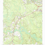 United States Geological Survey Winnabow, NC (1990, 24000-Scale) digital map