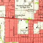 United States Geological Survey Winnebago, IL (1959, 24000-Scale) digital map