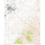 United States Geological Survey Winnemucca East, NV (1983, 24000-Scale) digital map