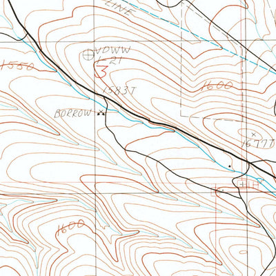 United States Geological Survey Winnemucca East, NV (1983, 24000-Scale) digital map