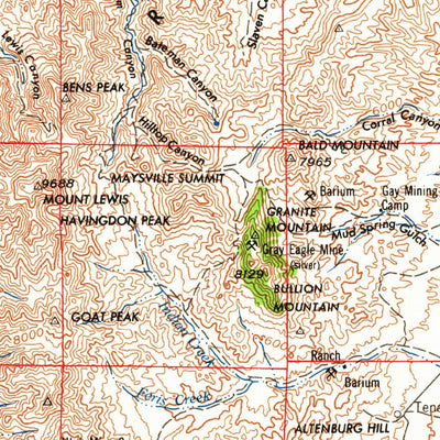 United States Geological Survey Winnemucca, NV (1962, 250000-Scale) digital map