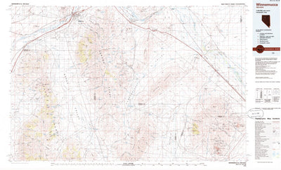 United States Geological Survey Winnemucca, NV (1986, 100000-Scale) digital map