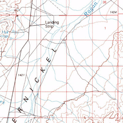 United States Geological Survey Winnemucca, NV (1986, 100000-Scale) digital map
