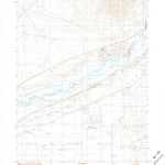 United States Geological Survey Winnemucca West, NV (1982, 24000-Scale) digital map