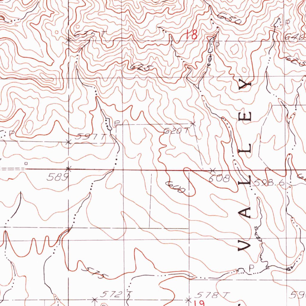 Winner North, SD (1982, 25000-Scale) Map by United States Geological ...