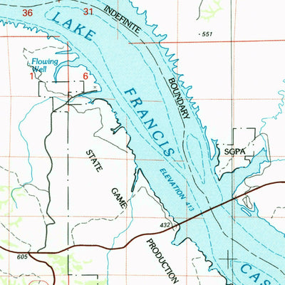 United States Geological Survey Winner, SD (1986, 100000-Scale) digital map