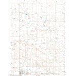 United States Geological Survey Winnett North, MT (1986, 24000-Scale) digital map