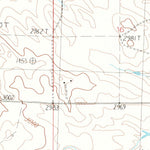 United States Geological Survey Winnett North, MT (1986, 24000-Scale) digital map