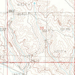 United States Geological Survey Winnett North, MT (1986, 24000-Scale) digital map