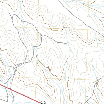 United States Geological Survey Winnett North, MT (2020, 24000-Scale) digital map