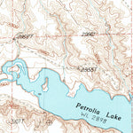 United States Geological Survey Winnett South, MT (1986, 24000-Scale) digital map