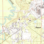 United States Geological Survey Winnfield East, LA (1984, 24000-Scale) digital map