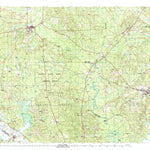 United States Geological Survey Winnfield, LA (1986, 100000-Scale) digital map