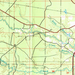 United States Geological Survey Winnfield, LA (1986, 100000-Scale) digital map