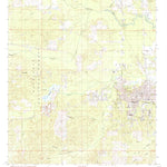 United States Geological Survey Winnfield West, LA (1984, 24000-Scale) digital map